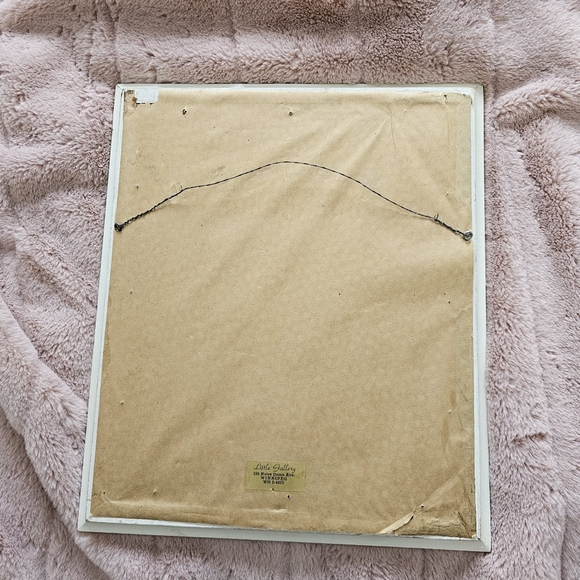 Dorthy Oxborough Indigenous Boy Vintage Framed 1963 Print 12x15 art - Picture 6 of 8